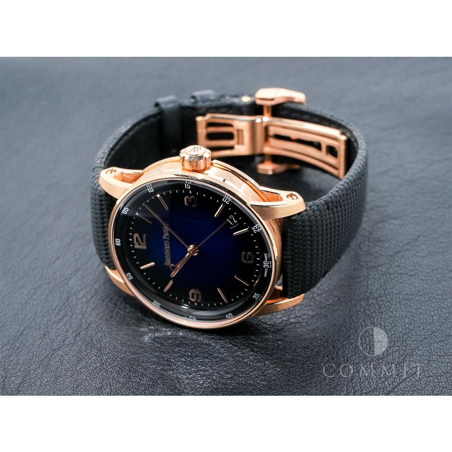 オーデマピゲ CODE 11.59 バイ オーデマ ピゲ Ref.15210OR.OO.A028CR.01 ピンクゴールド スモークブルーラッカー文字盤 | AUDEMARS PIGUET | 09