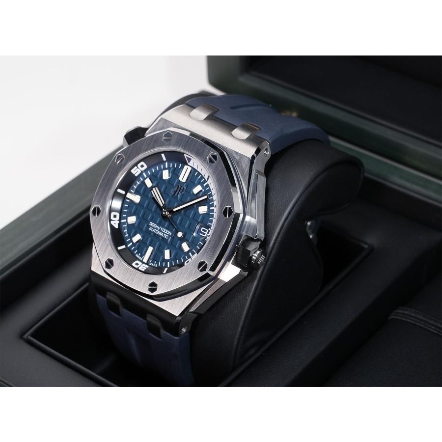 オーデマピゲ ロイヤルオーク オフショア ダイバー Ref.15720ST.OO.A027CA.01 SS ブルー文字盤 | AUDEMARS PIGUET | 03