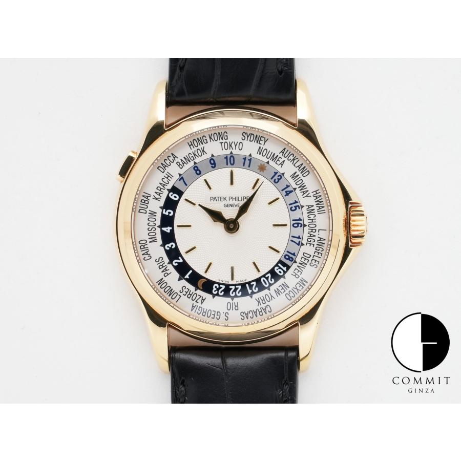 パテックフィリップ コンプリケーション ワールドタイム Ref.5110J-001 イエローゴールド シルバー文字盤 | PATEK PHILIPPE