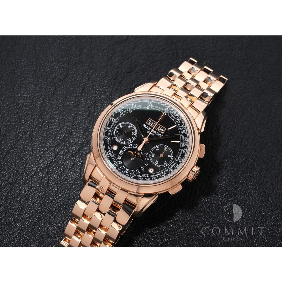 パテックフィリップ パーペチュアルカレンダー クロノグラフ Ref.5270/1R-001 18KRG エボニーブラック ソレイユ文字盤 | PATEK PHILIPPE | 11