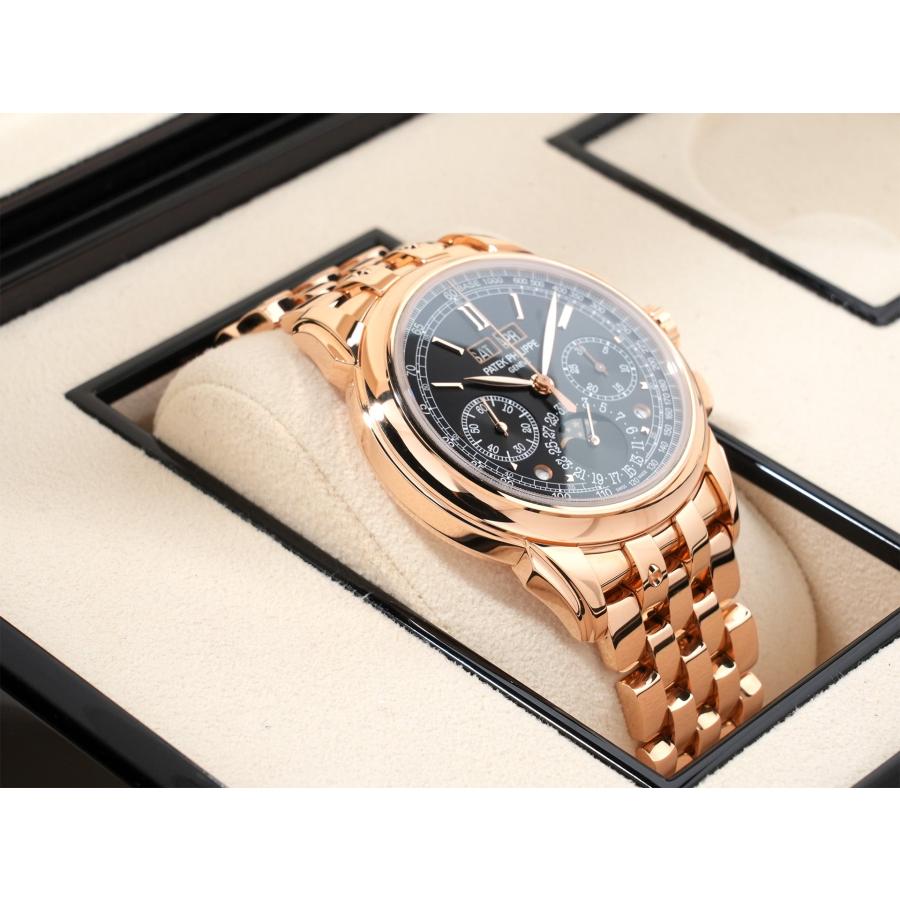 パテックフィリップ パーペチュアルカレンダー クロノグラフ Ref.5270/1R-001 18KRG エボニーブラック ソレイユ文字盤 | PATEK PHILIPPE | 04