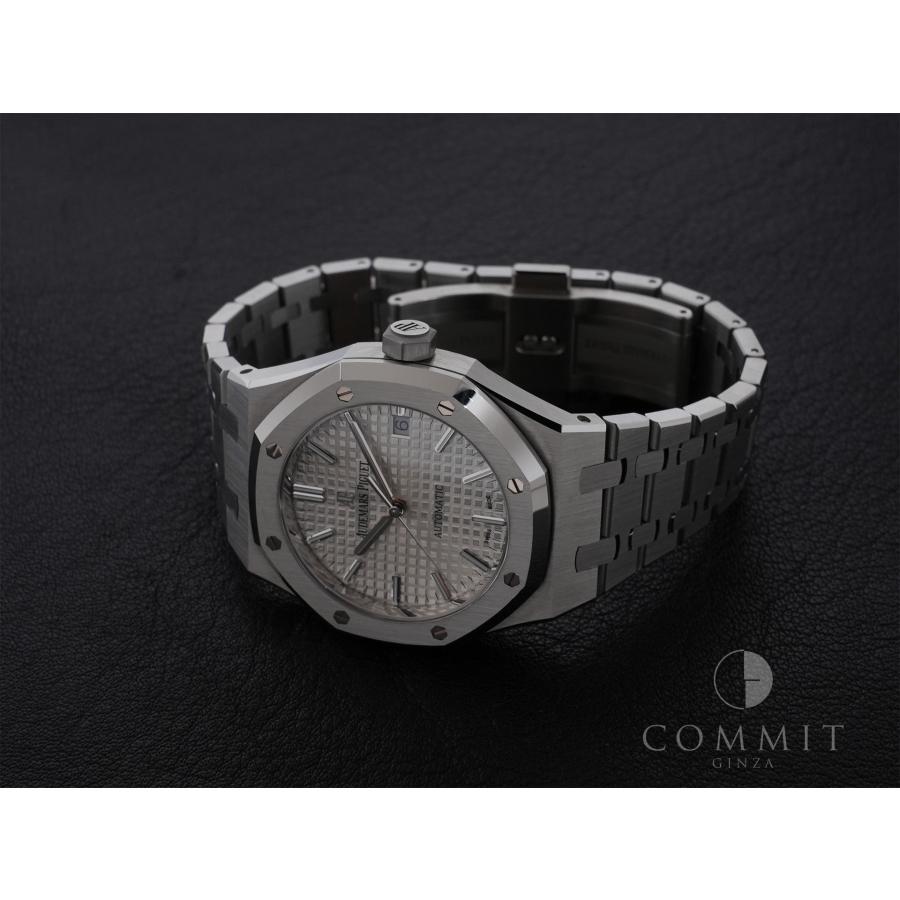 オーデマピゲ ロイヤルオーク Ref.15450ST.OO.1256ST.01 SS シルバー文字盤 | ロイヤルオーク | 10