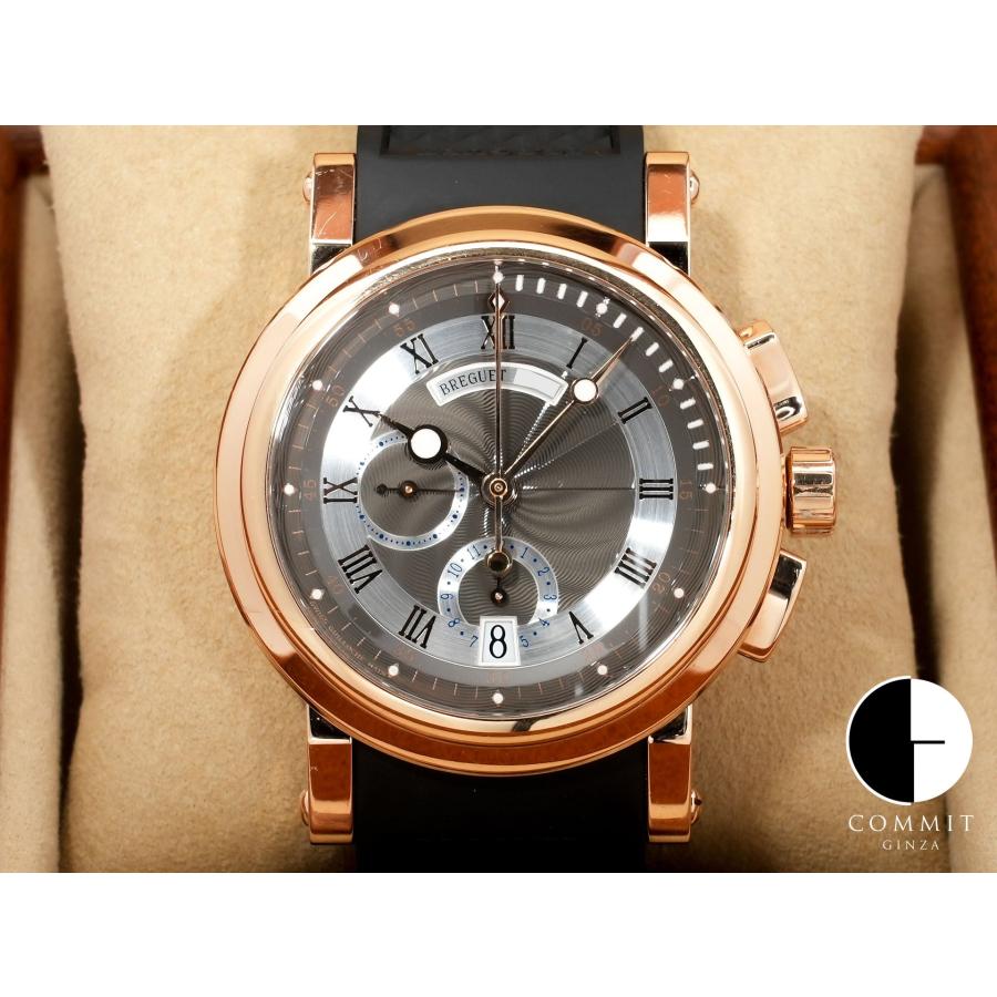 ブレゲ マリーン II クロノグラフ Ref.5827BR/Z2/5ZU ローズゴールド グレー文字盤 | ブレゲ