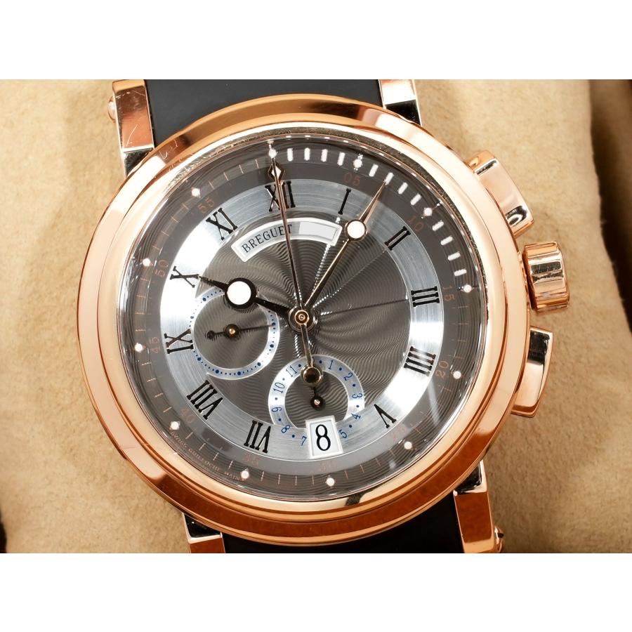 ブレゲ マリーン II クロノグラフ Ref.5827BR/Z2/5ZU ローズゴールド グレー文字盤 | ブレゲ | 02