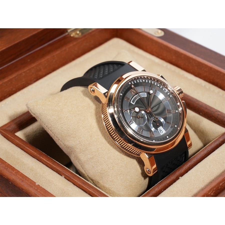 ブレゲ マリーン II クロノグラフ Ref.5827BR/Z2/5ZU ローズゴールド グレー文字盤 | ブレゲ | 04