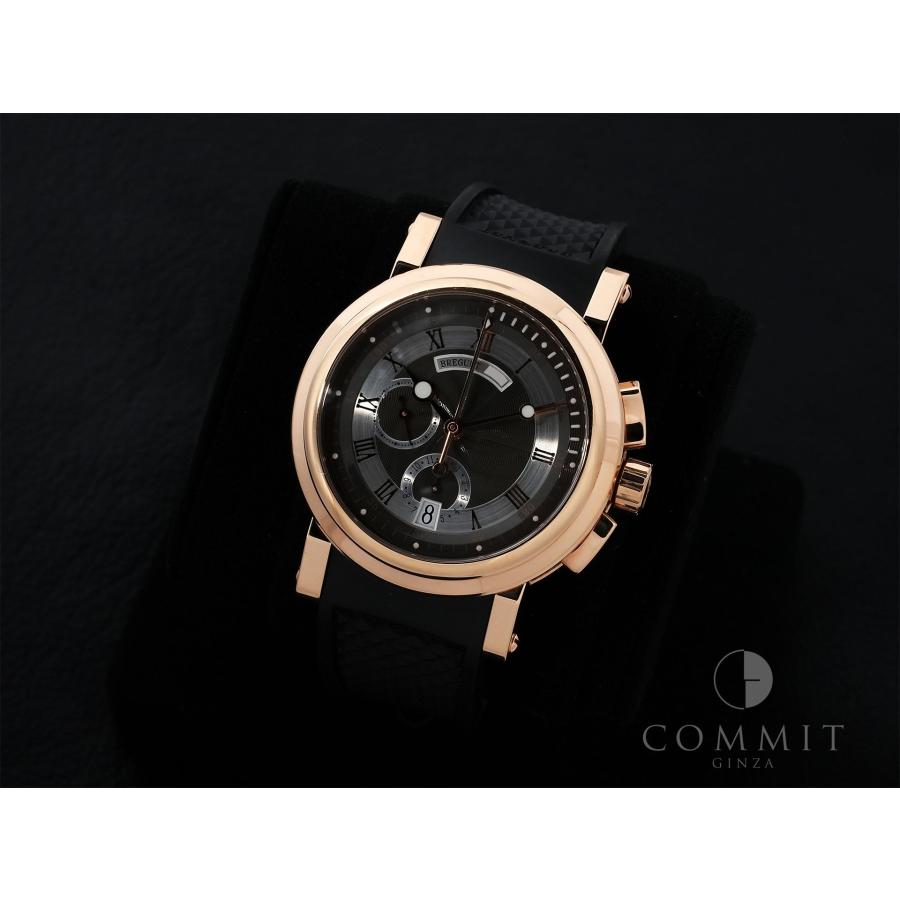 ブレゲ マリーン II クロノグラフ Ref.5827BR/Z2/5ZU ローズゴールド グレー文字盤 | ブレゲ | 09