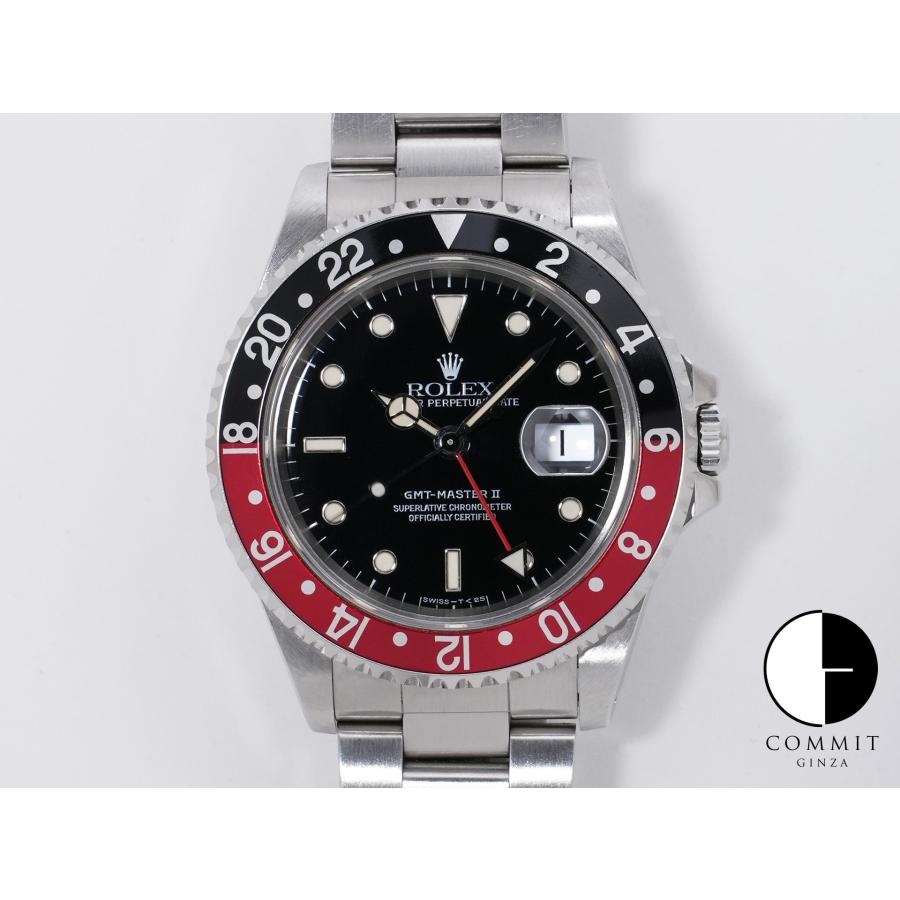 ロレックス GMTマスターII Ref.16710 SS ブラック文字盤 オイスターブレスレット | GMTマスター
