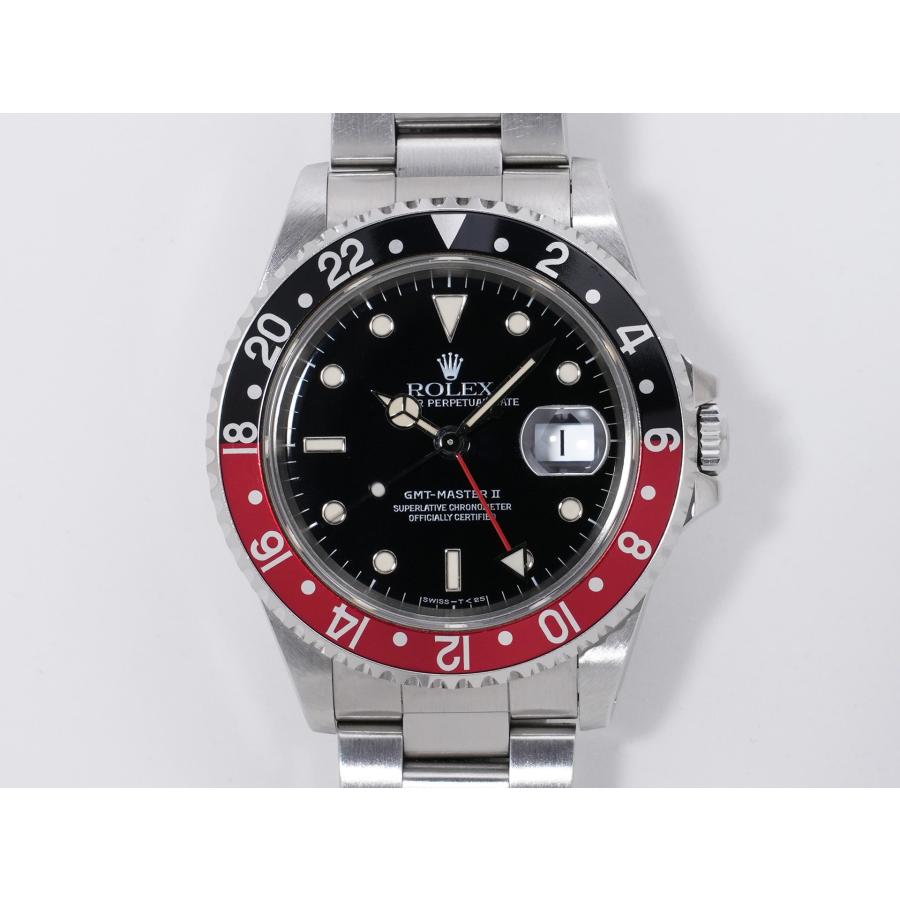 ロレックス GMTマスターII Ref.16710 SS ブラック文字盤 オイスターブレスレット | GMTマスター | 01