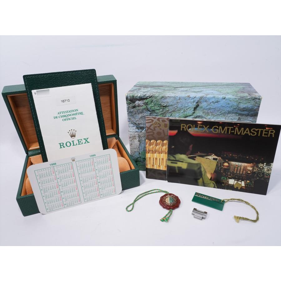 ロレックス GMTマスターII Ref.16710 SS ブラック文字盤 オイスターブレスレット | GMTマスター | 09