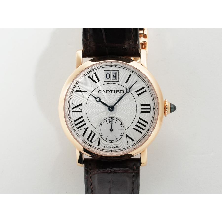カルティエ ロトンド ドゥ カルティエ ラージデイト Ref.W1552751 ピンクゴールド シルバー文字盤 | Cartier | 01