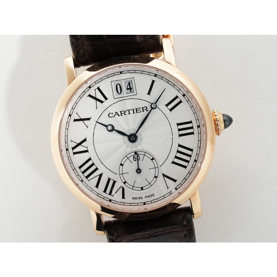 カルティエ ロトンド ドゥ カルティエ ラージデイト Ref.W1552751 ピンクゴールド シルバー文字盤 | Cartier | 02