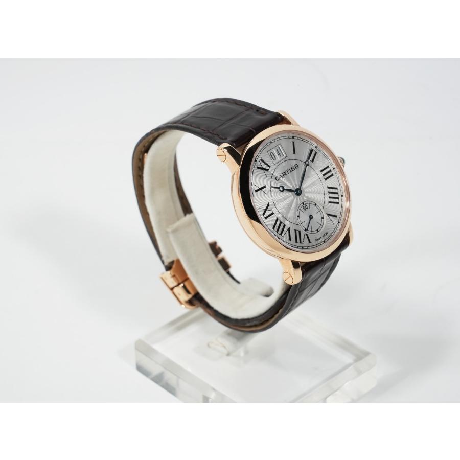 カルティエ ロトンド ドゥ カルティエ ラージデイト Ref.W1552751 ピンクゴールド シルバー文字盤 | Cartier | 04