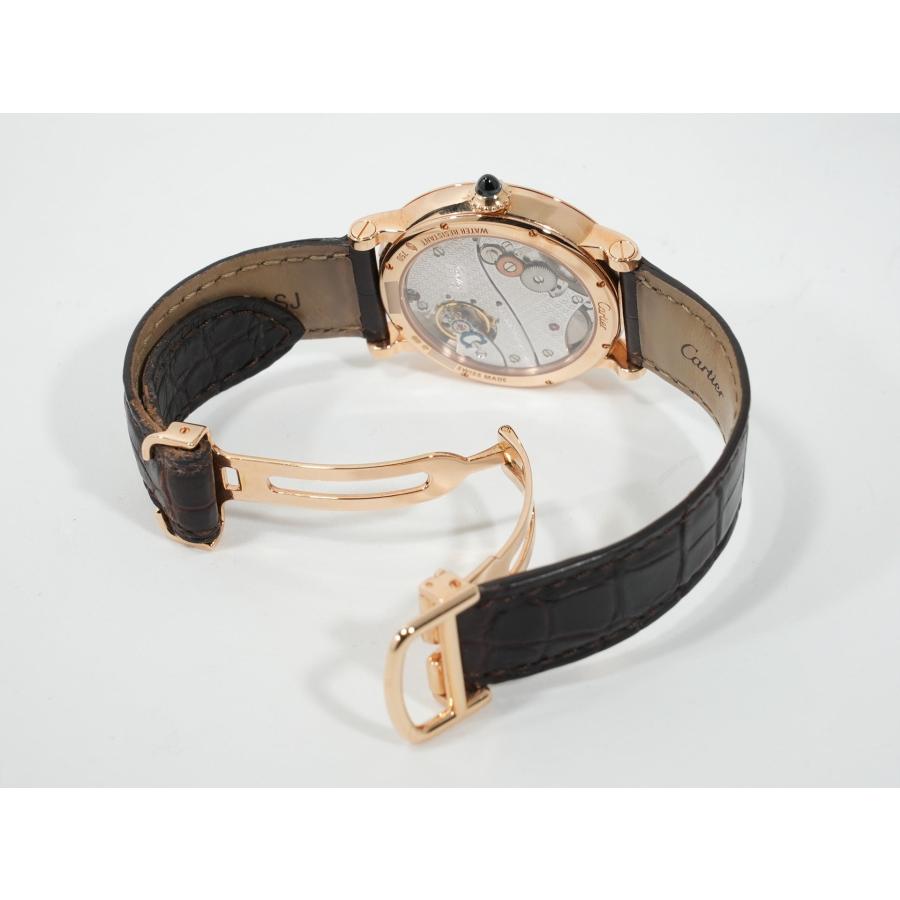 カルティエ ロトンド ドゥ カルティエ ラージデイト Ref.W1552751 ピンクゴールド シルバー文字盤 | Cartier | 07