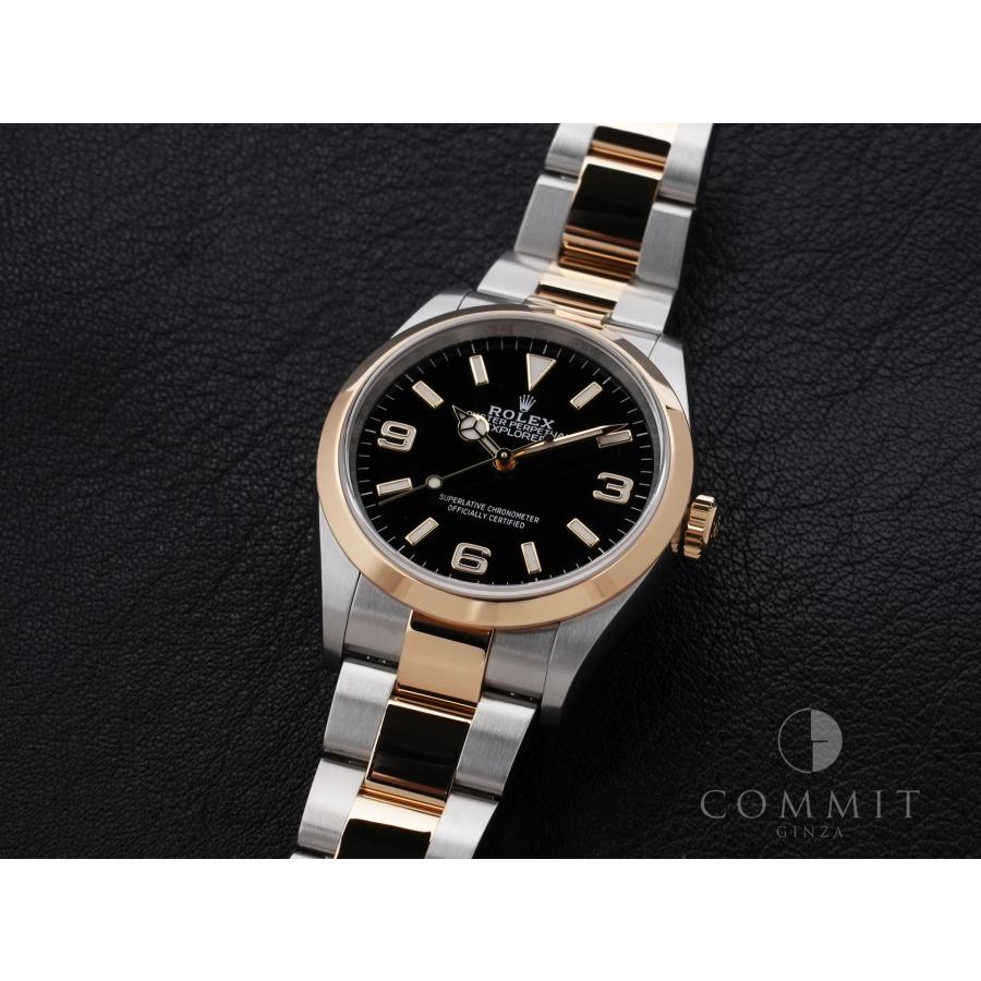 ロレックス エクスプローラー36 Ref.124273 SS/YG ブラック文字盤 | エクスプローラー（ROLEX） | 10