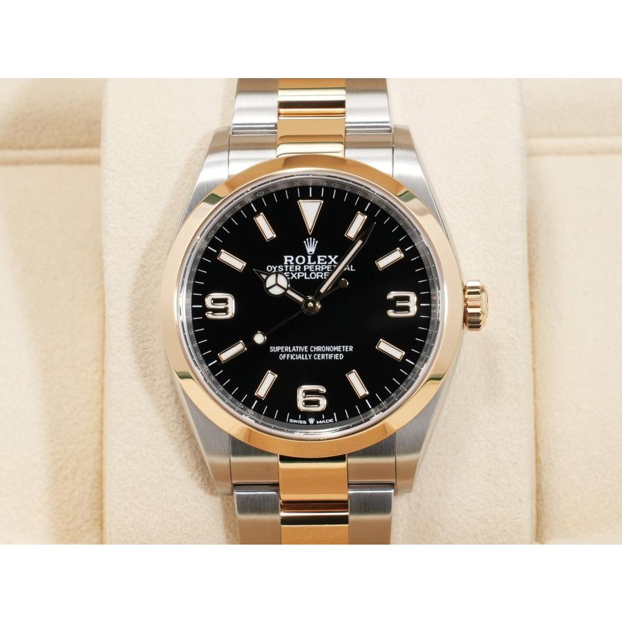 ロレックス エクスプローラー36 Ref.124273 SS/YG ブラック文字盤 | エクスプローラー（ROLEX） | 01