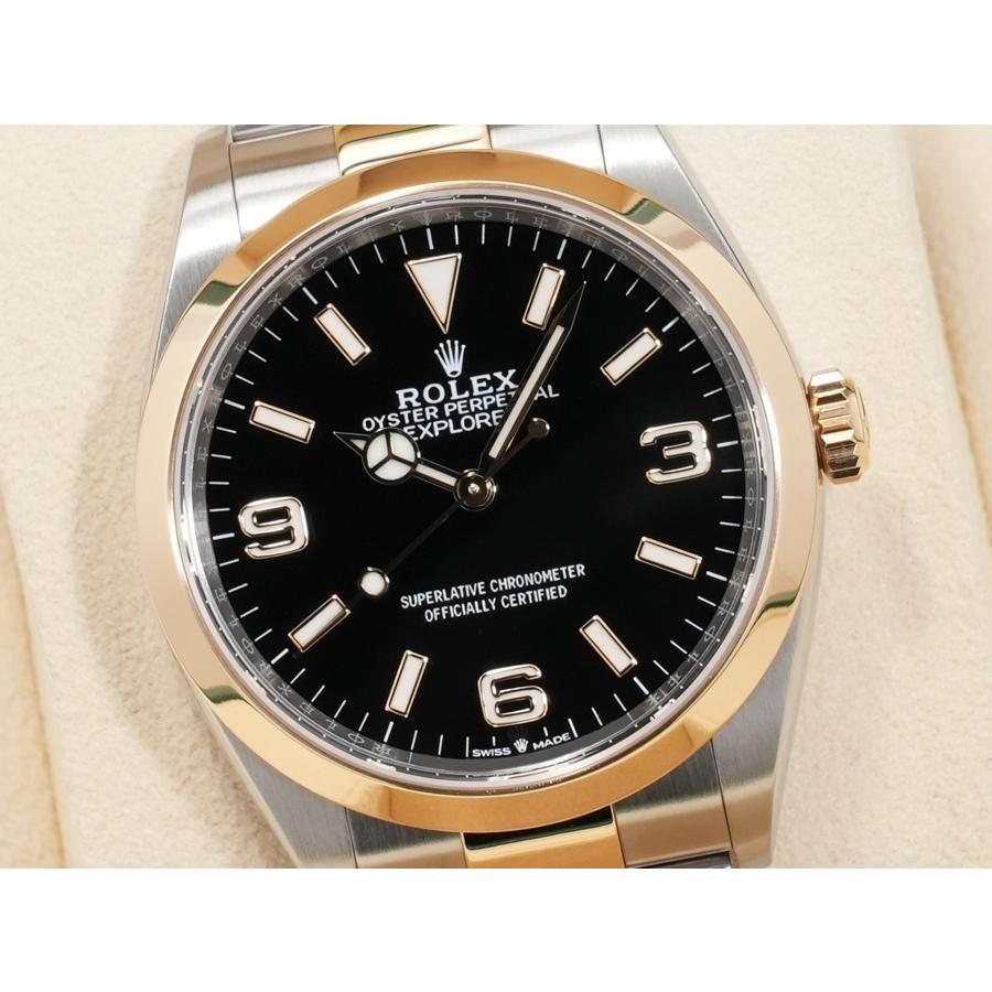 ロレックス エクスプローラー36 Ref.124273 SS/YG ブラック文字盤 | エクスプローラー（ROLEX） | 02