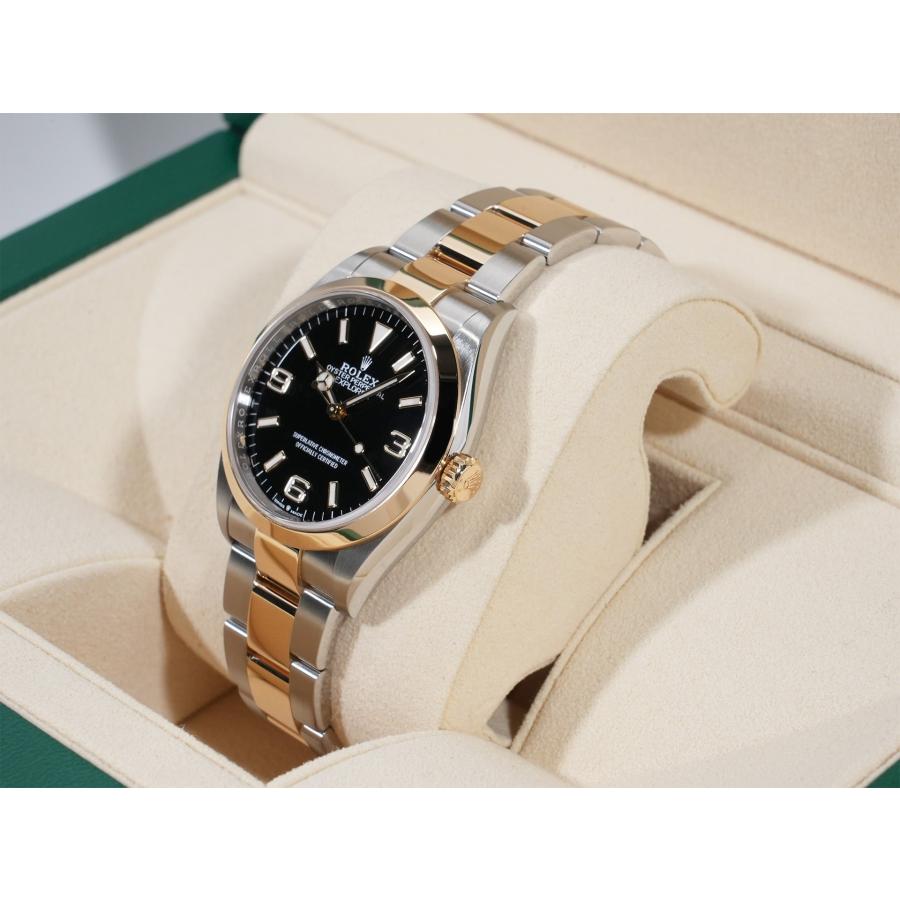 ロレックス エクスプローラー36 Ref.124273 SS/YG ブラック文字盤 | エクスプローラー（ROLEX） | 03