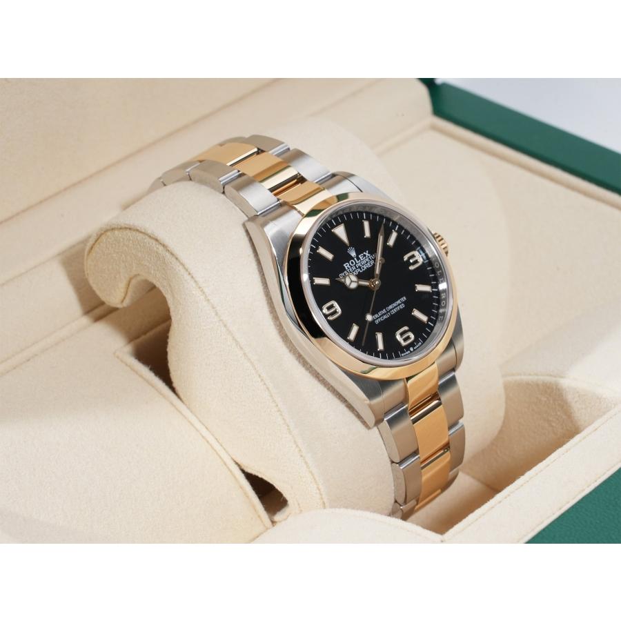 ロレックス エクスプローラー36 Ref.124273 SS/YG ブラック文字盤 | エクスプローラー（ROLEX） | 04