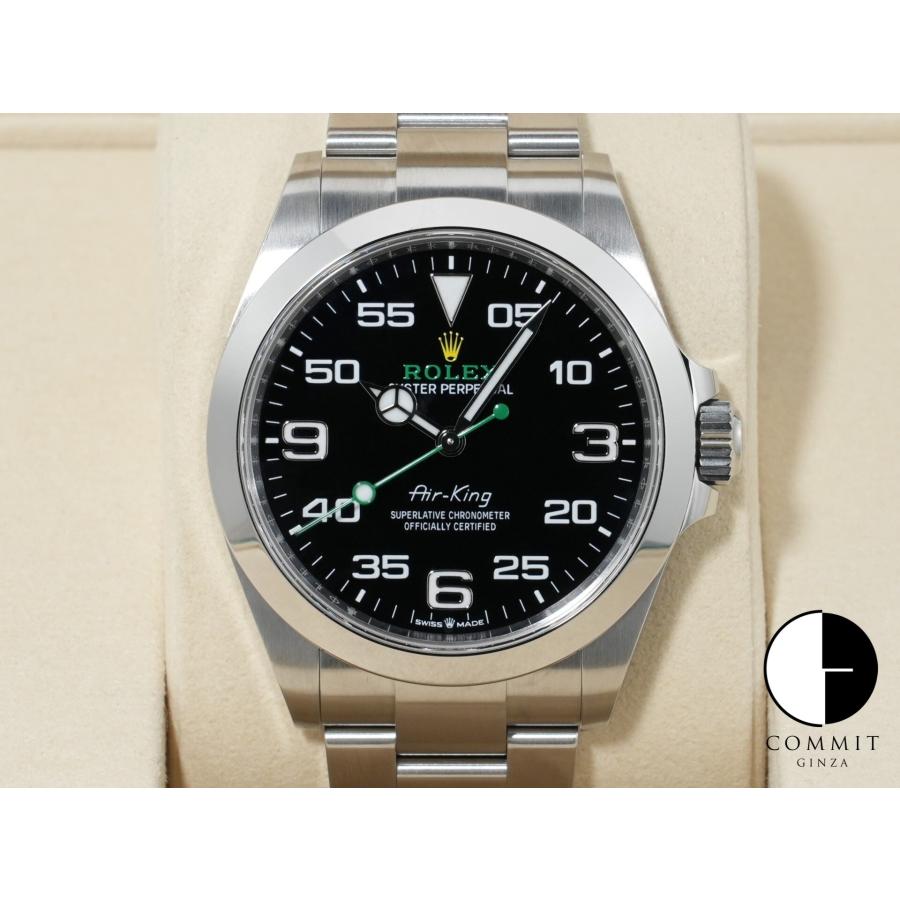 ロレックス エアキング Ref.126900 ステンレススチール ブラック文字盤 オイスターブレスレット | エアキング