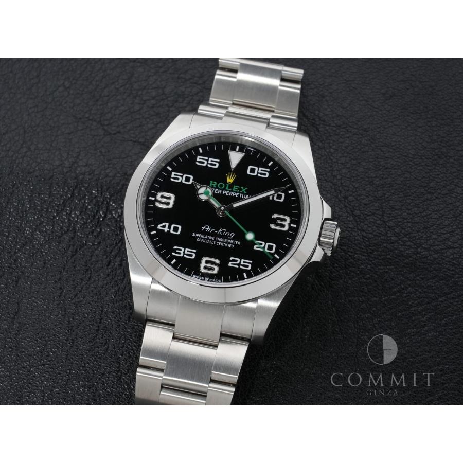ロレックス エアキング Ref.126900 ステンレススチール ブラック文字盤 オイスターブレスレット | エアキング | 10