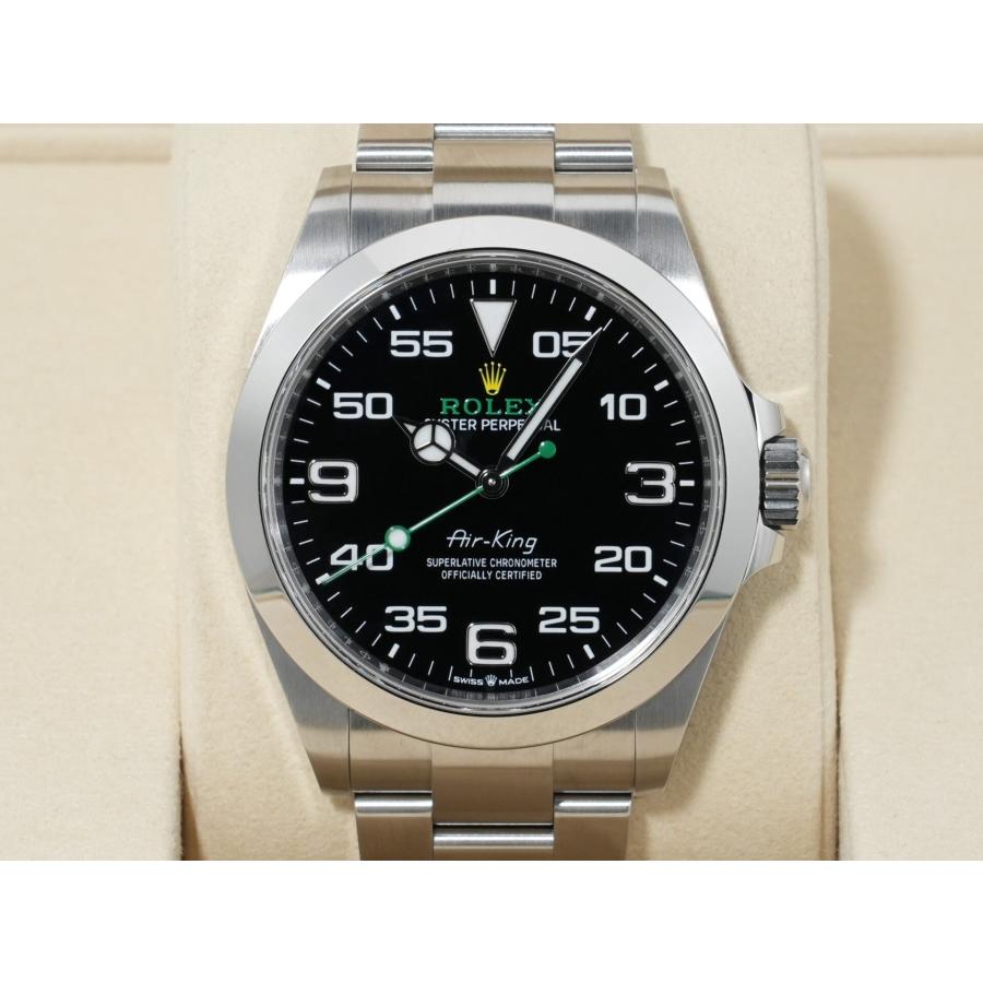 ロレックス エアキング Ref.126900 ステンレススチール ブラック文字盤 オイスターブレスレット | エアキング | 01