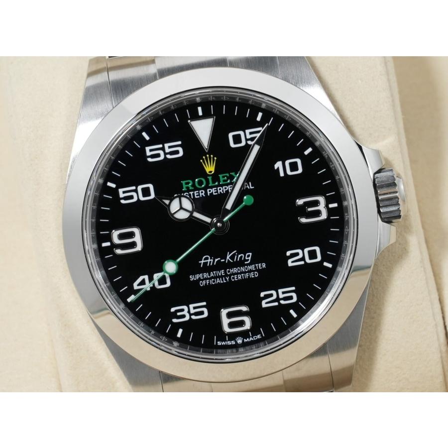 ロレックス エアキング Ref.126900 ステンレススチール ブラック文字盤 オイスターブレスレット | エアキング | 02