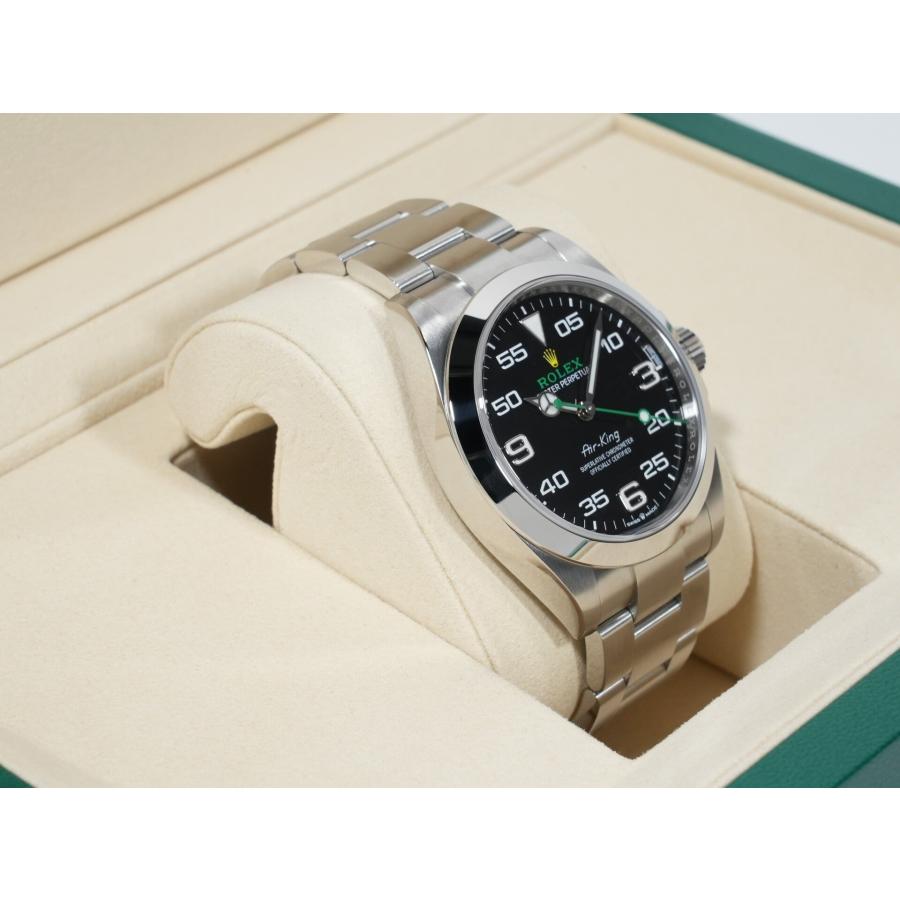 ロレックス エアキング Ref.126900 ステンレススチール ブラック文字盤 オイスターブレスレット | エアキング | 04