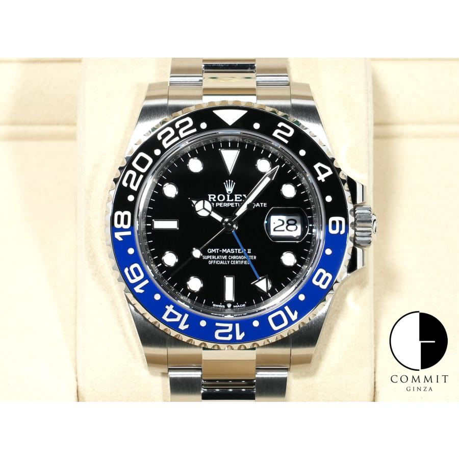 ロレックス GMTマスターII Ref.126710BLNR ステンレススチール ブラック文字盤 オイスターブレスレット | GMTマスター