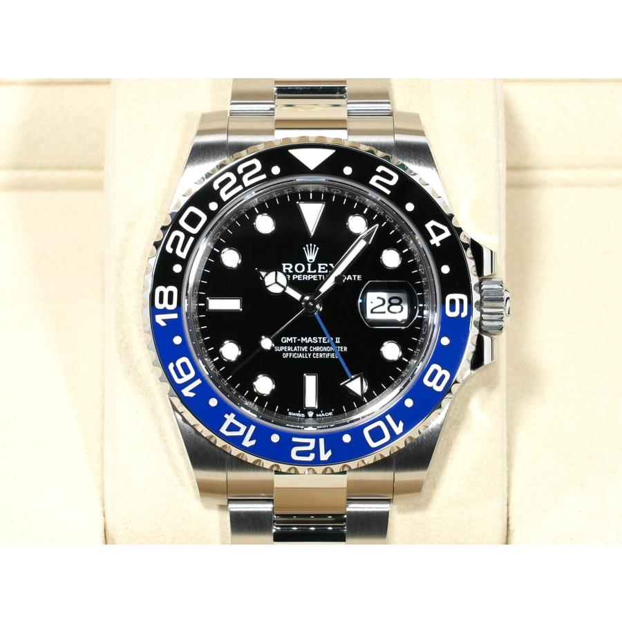 ロレックス GMTマスターII Ref.126710BLNR ステンレススチール ブラック文字盤 オイスターブレスレット | GMTマスター | 01
