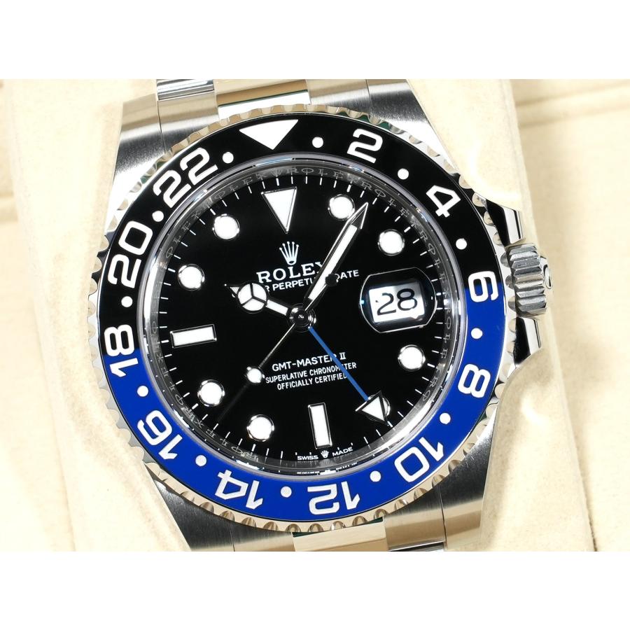 ロレックス GMTマスターII Ref.126710BLNR ステンレススチール ブラック文字盤 オイスターブレスレット | GMTマスター | 02