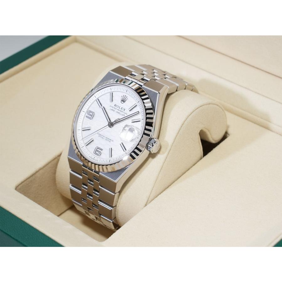 ロレックス ランドドゥエラー Ref.127334 ステンレススチール/ホワイトゴールド ホワイト文字盤 ジュビリーブレスレット | ROLEX | 03