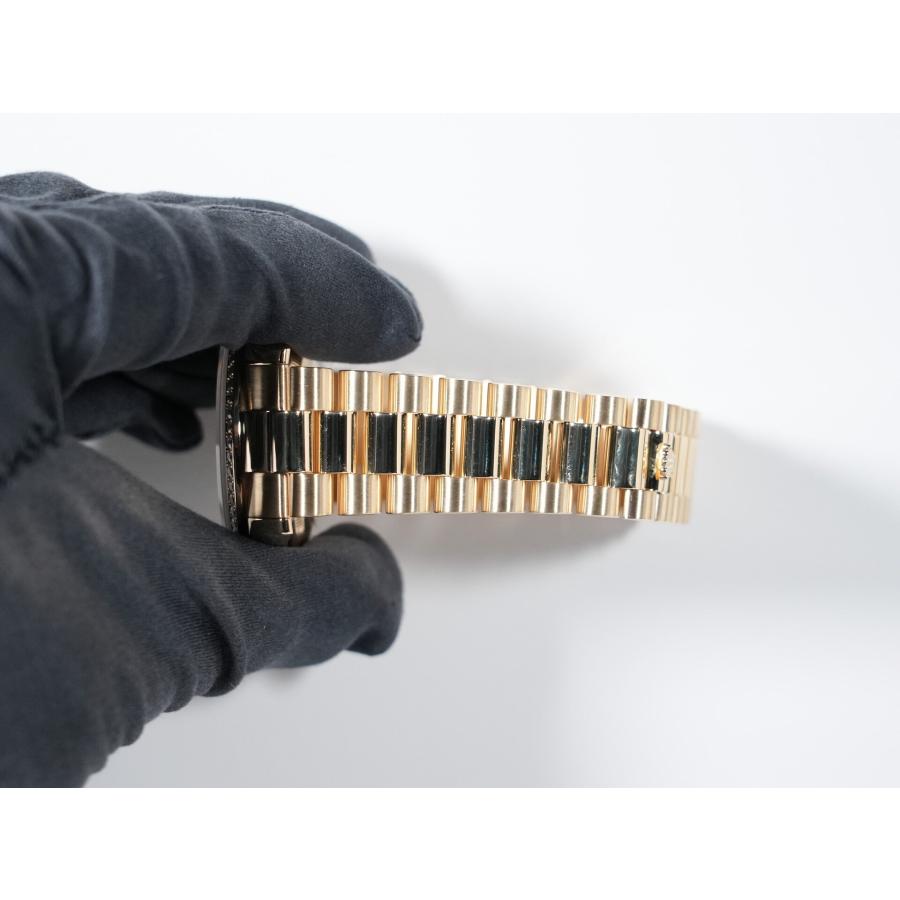 ロレックス デイデイト Ref.118348 イエローゴールド パヴェダイヤモンド10Pルビー文字盤 | デイデイト | 08