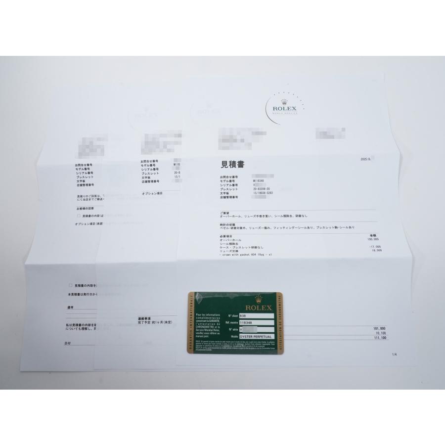 ロレックス デイデイト Ref.118348 イエローゴールド パヴェダイヤモンド10Pルビー文字盤 | デイデイト | 09