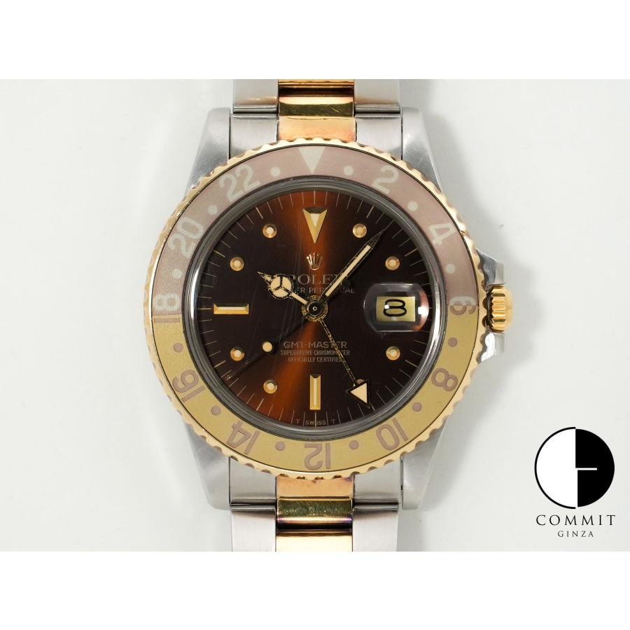 ロレックス GMTマスター Ref.1675/3 ステンレススチール/イエローゴールド ブラック文字盤 オイスターブレスレット | GMTマスター
