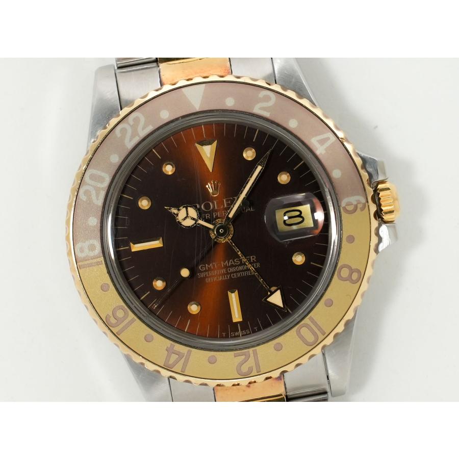 ロレックス GMTマスター Ref.1675/3 ステンレススチール/イエローゴールド ブラック文字盤 オイスターブレスレット | GMTマスター | 02