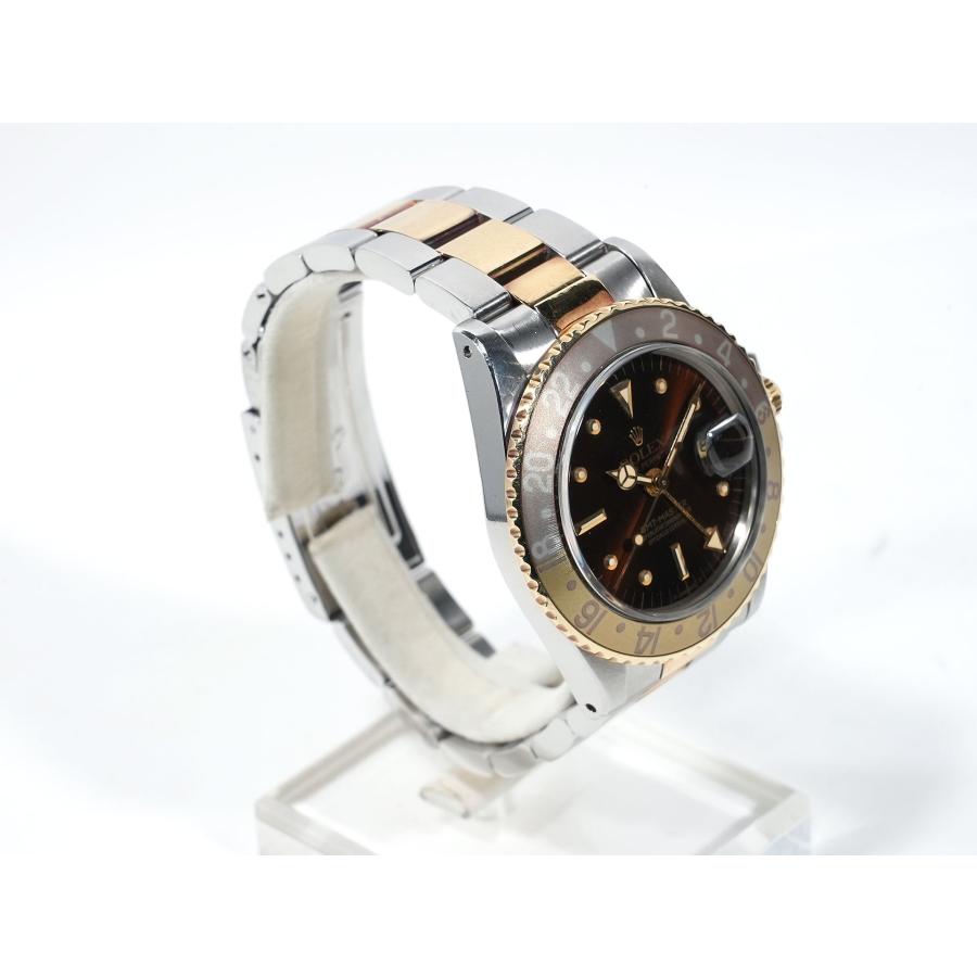 ロレックス GMTマスター Ref.1675/3 ステンレススチール/イエローゴールド ブラック文字盤 オイスターブレスレット | GMTマスター | 04