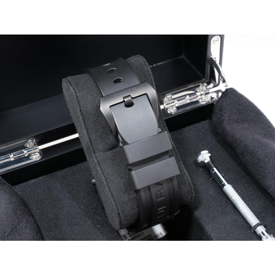 パネライ ルミノール 1950 8DAYSクロノ モノプルサンテGMT Ref.PAM00317 BLACK CERAMIC ブラック文字盤 | OFFICINE PANERAI | 06