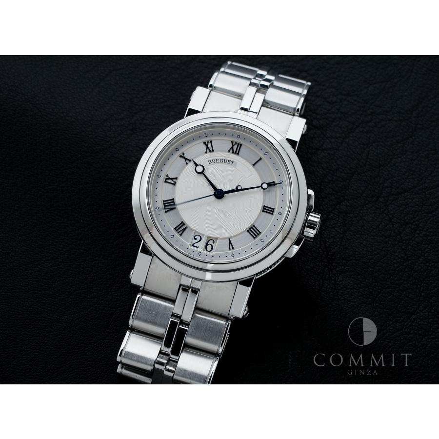 ブレゲ マリーンII ラージデイト Ref.5817ST/12/SV0 SS シルバー文字盤 | ブレゲ | 10