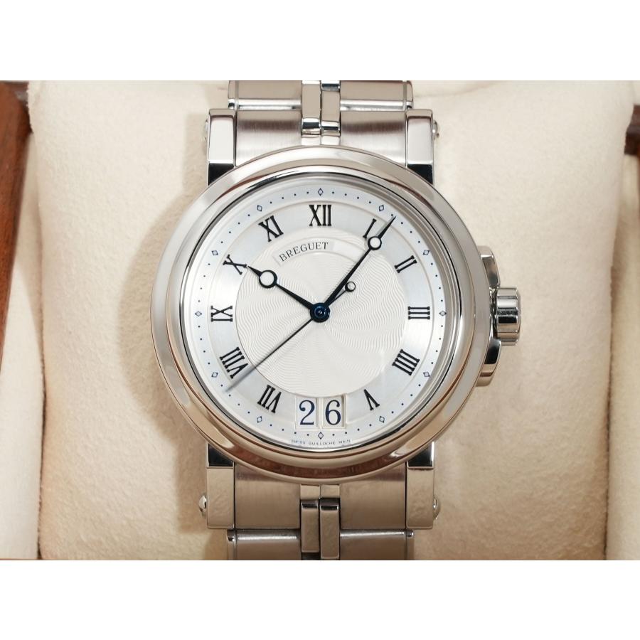 ブレゲ マリーンII ラージデイト Ref.5817ST/12/SV0 SS シルバー文字盤 | ブレゲ | 01