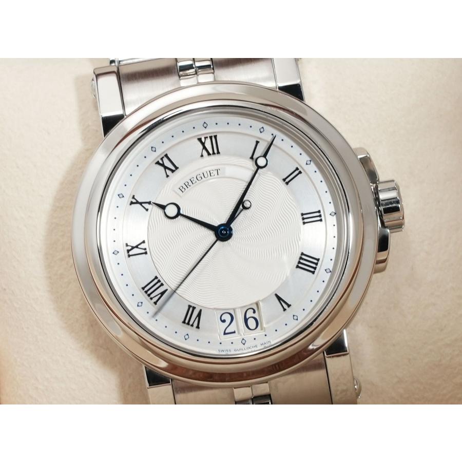 ブレゲ マリーンII ラージデイト Ref.5817ST/12/SV0 SS シルバー文字盤 | ブレゲ | 02