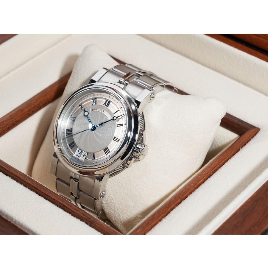 ブレゲ マリーンII ラージデイト Ref.5817ST/12/SV0 SS シルバー文字盤 | ブレゲ | 03