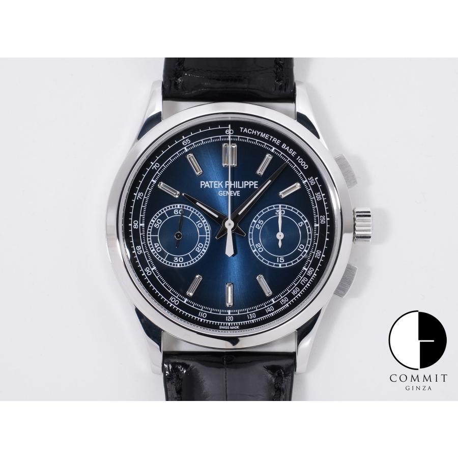 パテックフィリップ コンプリケーション クロノグラフ Ref.5170P-001 PT ブルー文字盤 | PATEK PHILIPPE
