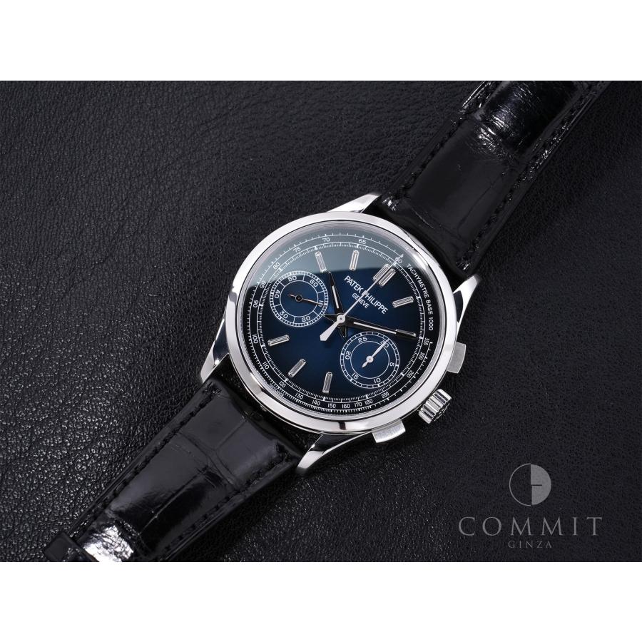 パテックフィリップ コンプリケーション クロノグラフ Ref.5170P-001 PT ブルー文字盤 | PATEK PHILIPPE | 13