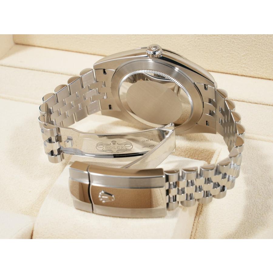 ロレックス デイトジャスト41 Ref.126334 ステンレススチール/ホワイトゴールド ミントグリーン文字盤 ジュビリーブレスレット | デイトジャスト | 06