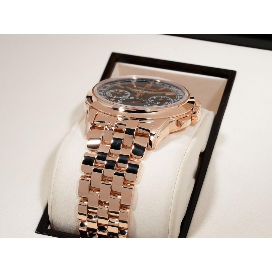 パテックフィリップ パーペチュアルカレンダー クロノグラフ Ref.5270/1R-001 ローズゴールド エボニーブラック ソレイユ文字盤 | PATEK PHILIPPE | 05