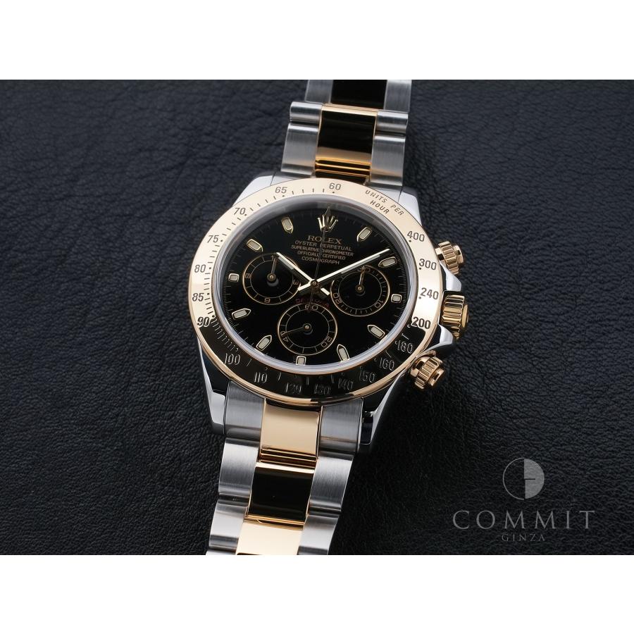 ロレックス デイトナ Ref.116523 ステンレススチール/イエローゴールド ブラック文字盤 | コスモグラフ デイトナ | 10