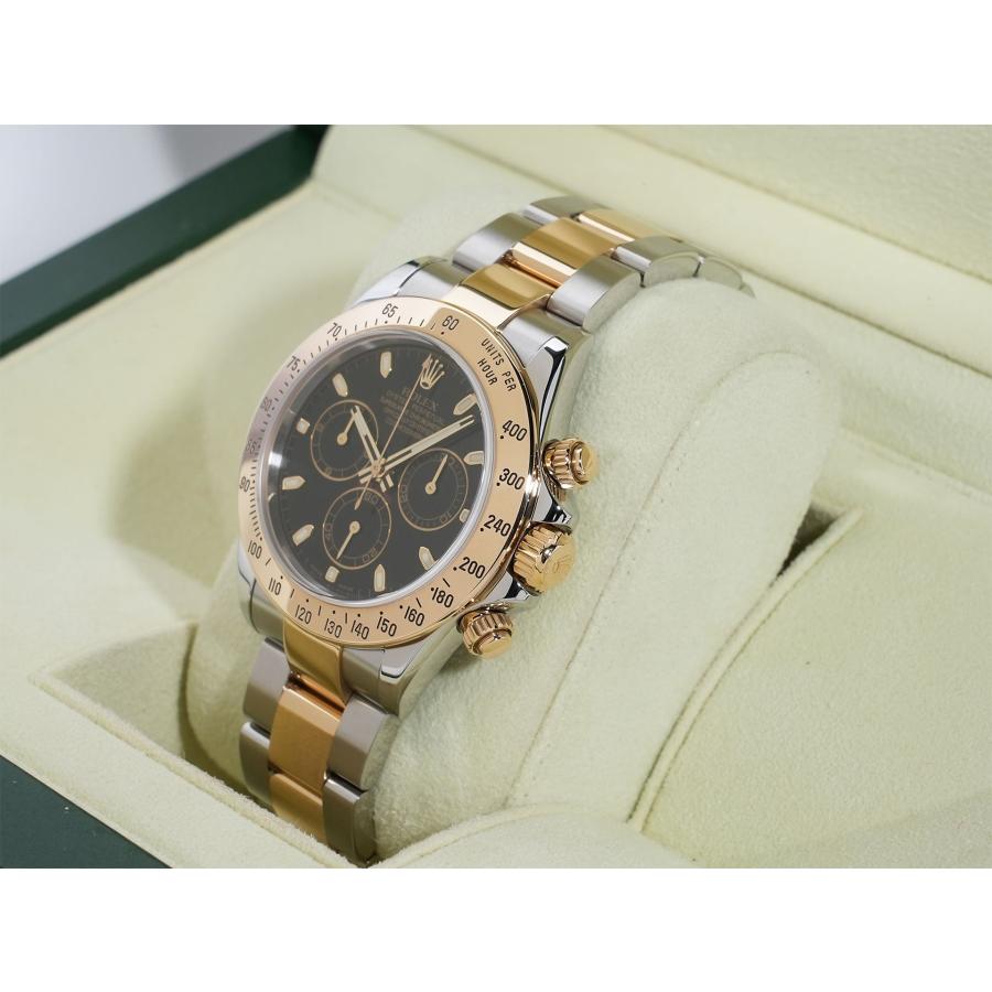 ロレックス デイトナ Ref.116523 ステンレススチール/イエローゴールド ブラック文字盤 | コスモグラフ デイトナ | 03