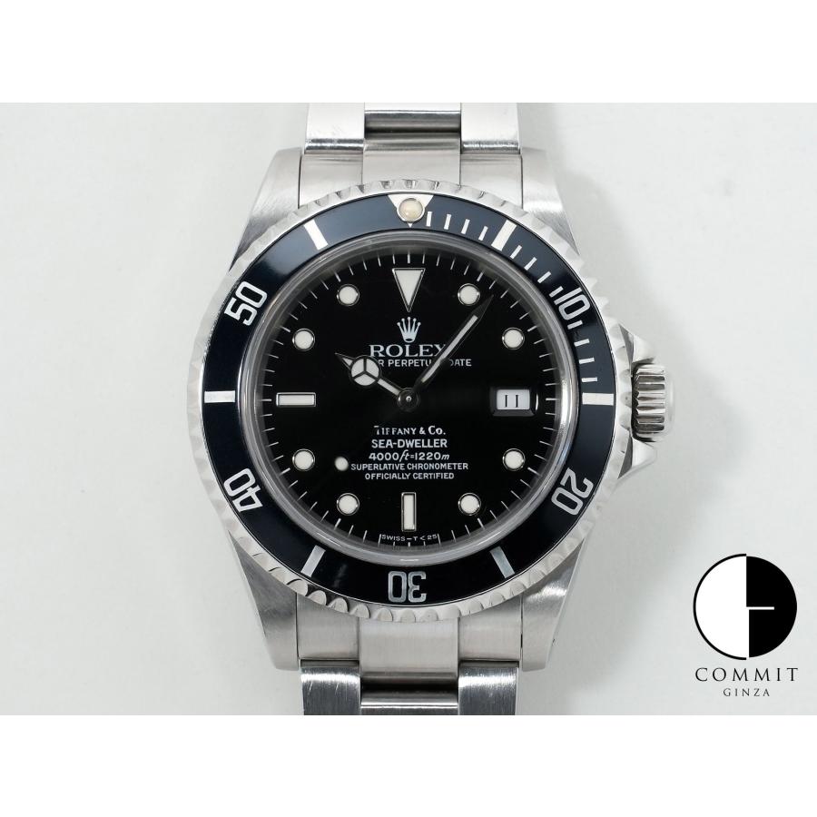 ロレックス シードゥエラー ティファニー Ref.16600 ステンレススチール ブラック文字盤 | シードゥエラー