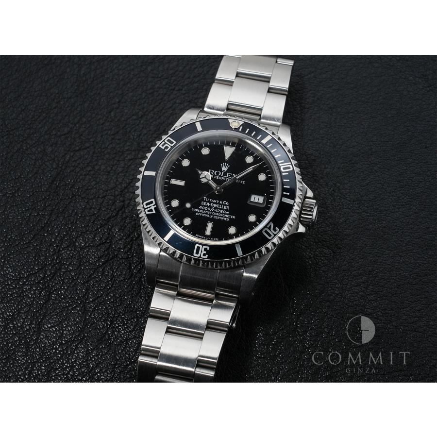 ロレックス シードゥエラー ティファニー Ref.16600 ステンレススチール ブラック文字盤 | シードゥエラー | 10