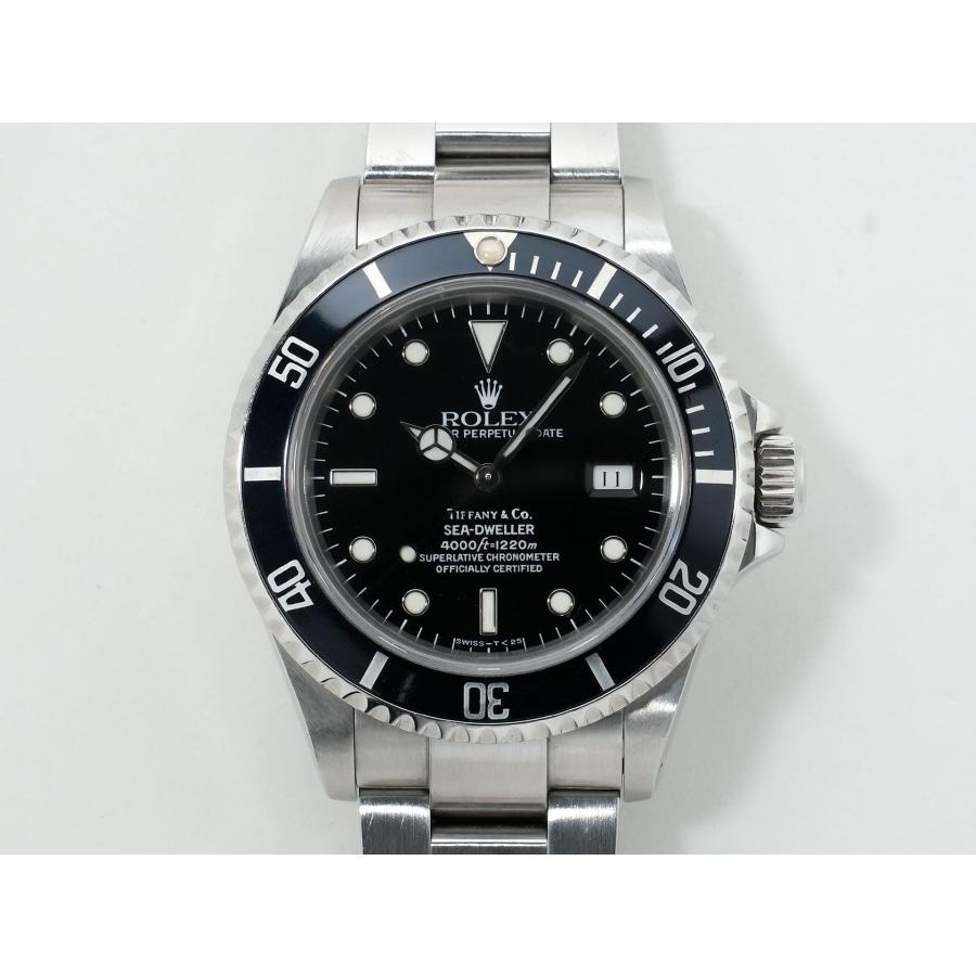 ロレックス シードゥエラー ティファニー Ref.16600 ステンレススチール ブラック文字盤 | シードゥエラー | 01